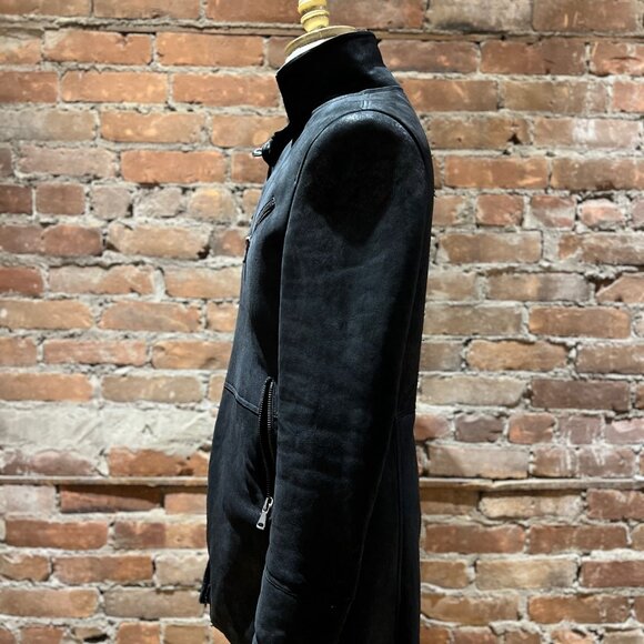 EMPRESA Italian Shearling Leather Jacket - Picture 5 of 11